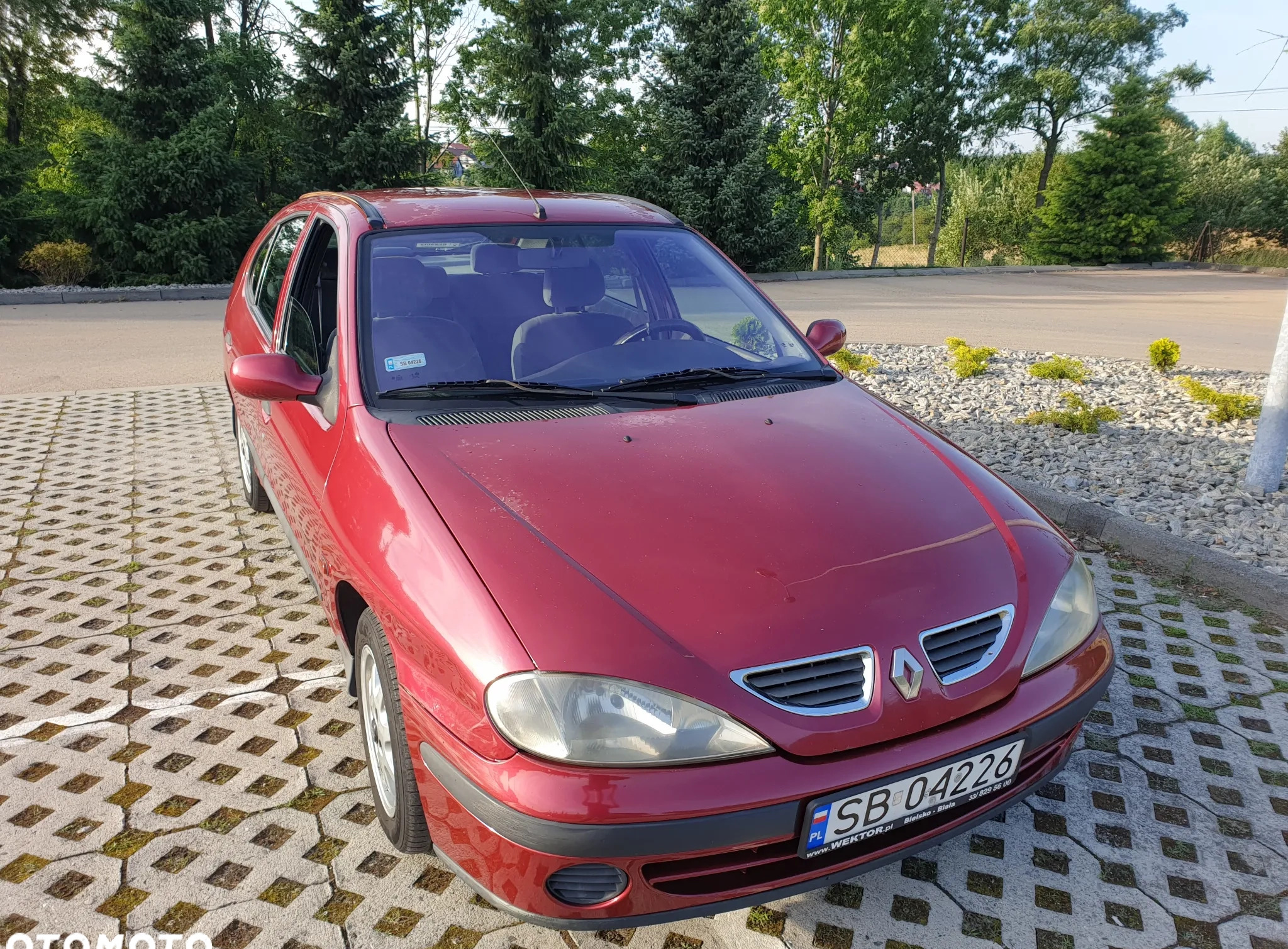 Renault Megane cena 2500 przebieg: 165000, rok produkcji 2000 z Biała małe 22